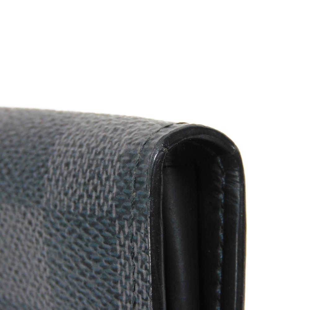 Louis Vuitton Key Case Car Case Coin Black Leather - Picture 16 of 16
